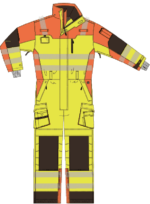 Mono de trabajo Hi-Vis